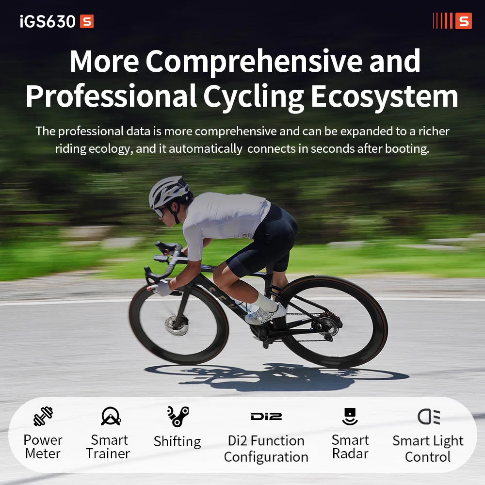 iGPSPORT iGS630 - O GPS de Próxima Geração
