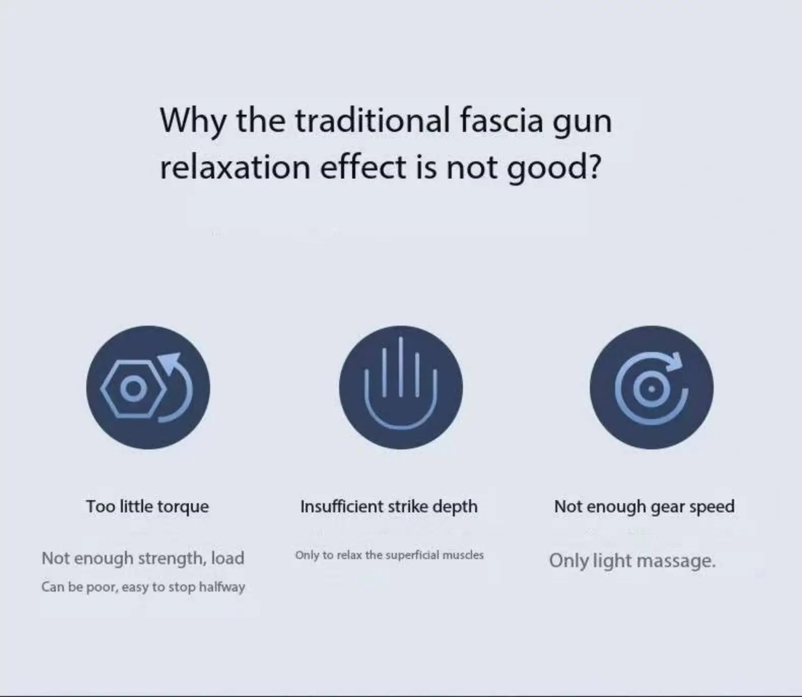 Pistola de Massagem Muscular Profissional | Alívio Profundo da Dor e Recuperação Rápida