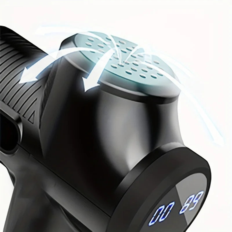 Pistola de Massagem Profunda Muscular Core Elite™ | 30 Níveis & 6 Cabeças