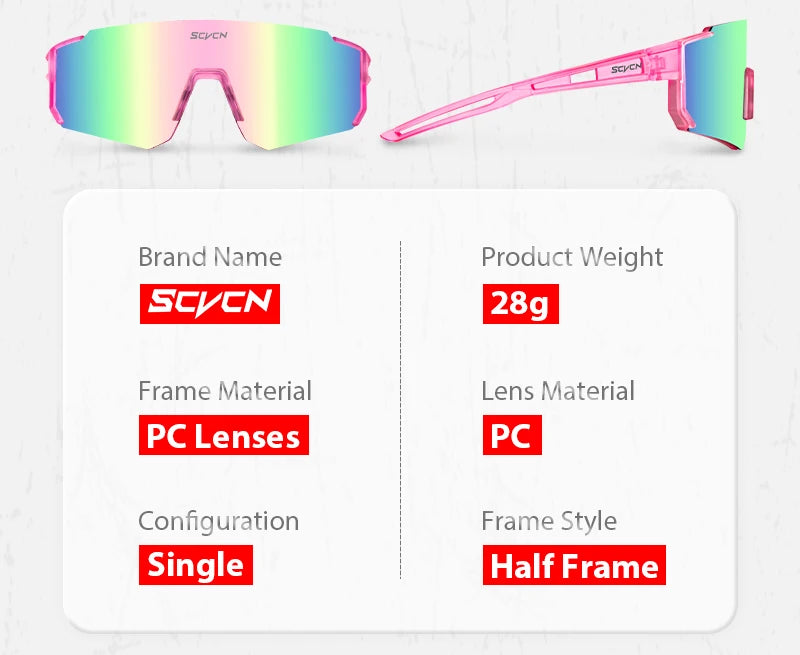 Óculos de Ciclismo SCVCN Pro Series | CORE ELITE