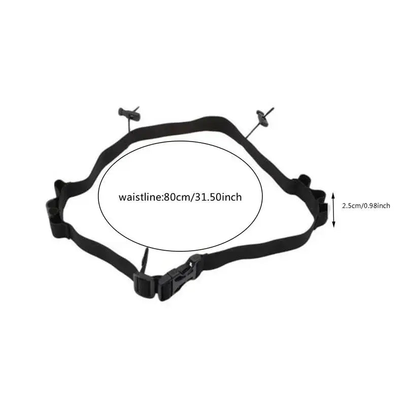 O Cinto Porta-Dorsal de Corrida Essencial Core Elite