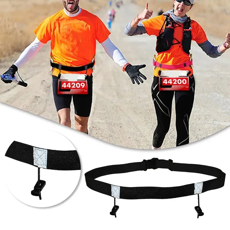 O Cinto Porta-Dorsal de Corrida Essencial Core Elite