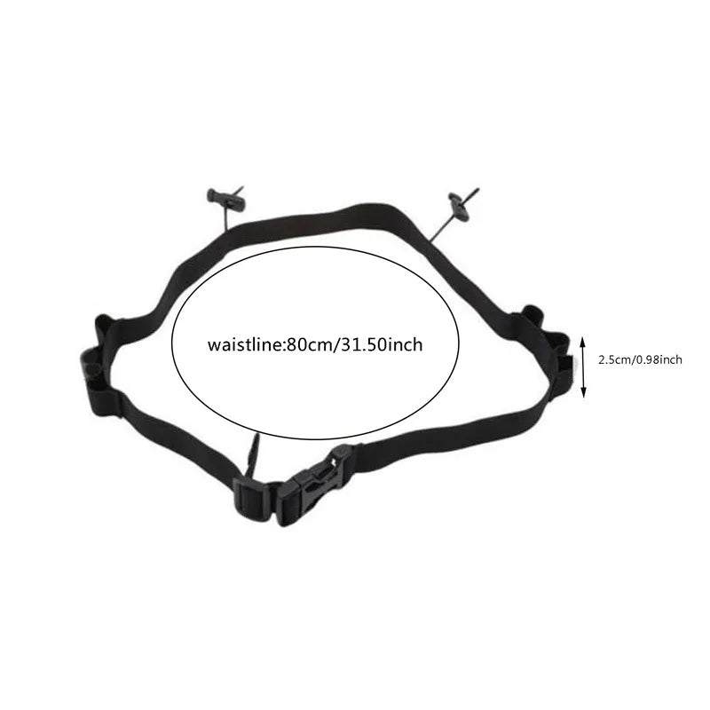O Cinto Porta-Dorsal de Corrida Essencial Core Elite