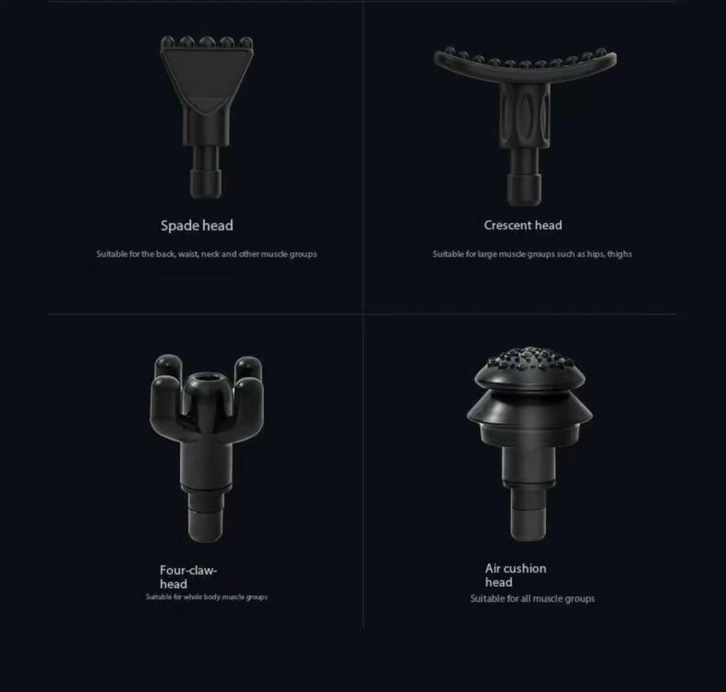 Pistola de Massagem Muscular Profissional | Alívio Profundo da Dor e Recuperação Rápida