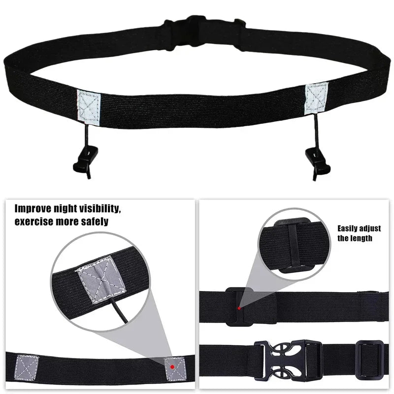 O Cinto Porta-Dorsal de Corrida Essencial Core Elite
